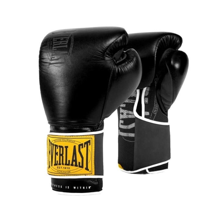 Everlast  Black 1910 Classic Training Glove in Size 14oz, Sports Direct