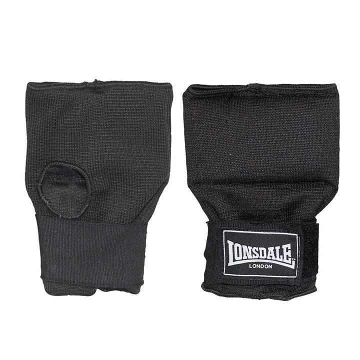 Lonsdale  Black Training Inner Glove in Size L-XL, Sports Direct