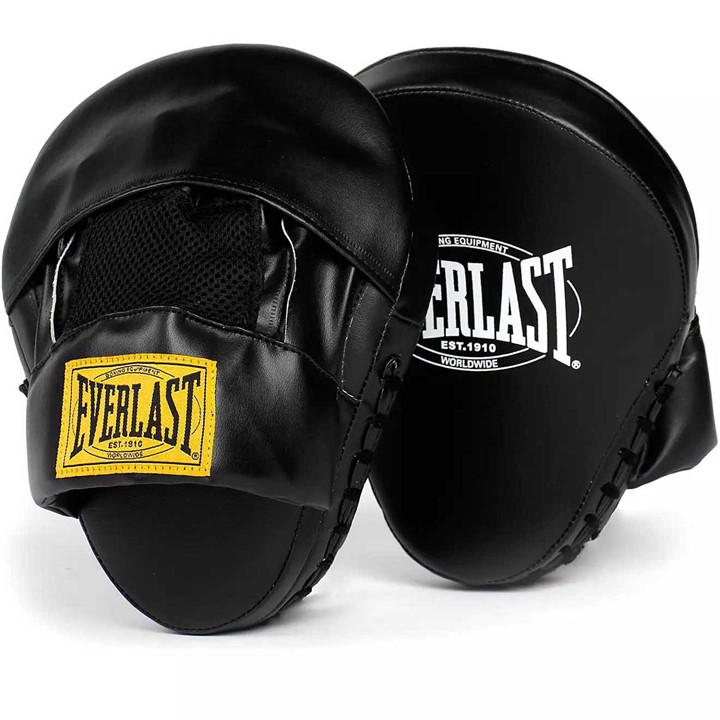 Everlast  Black 1910 Focus Mitts, Sports Direct