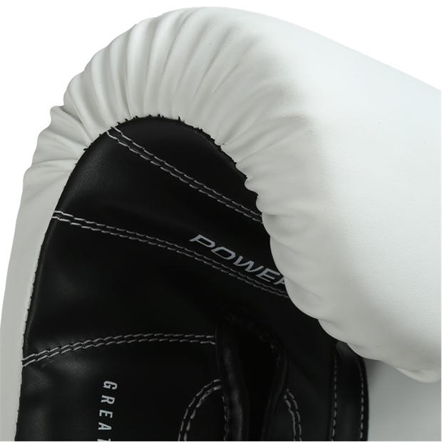 Valge - Everlast - Powerlock Boxing Hook & Loop Glove
