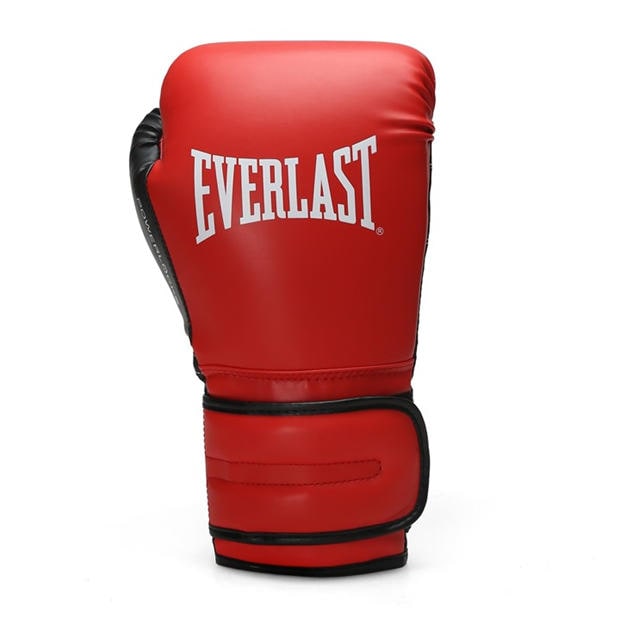 Punane - Everlast - Powerlock Boxing Hook & Loop Glove
