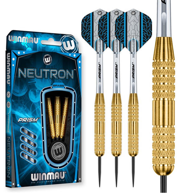 Gold/Black - Winmau - Neutron Brass Darts
