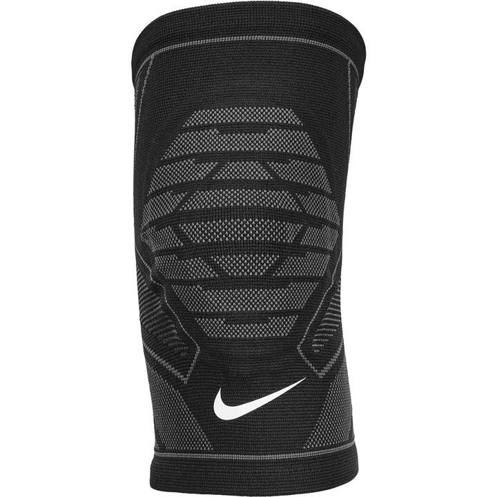 Nike  Black Pro Dri-Fit Knit Knee Sleeve in Size L, Sports Direct