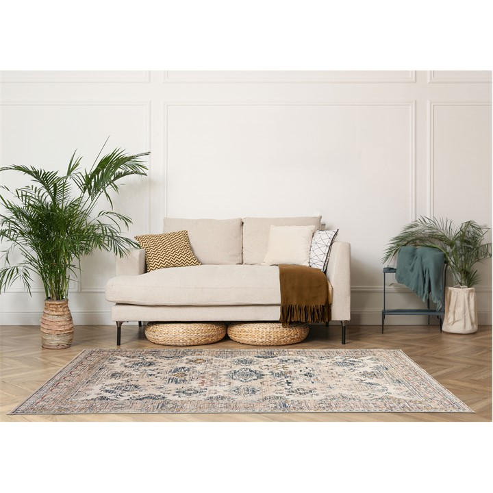 Ultimate Rug  Cream Nova Traditional Lillian in Size 200x290cm, Sports Direct