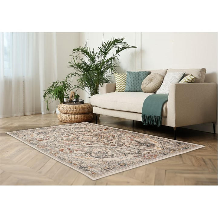 Ultimate Rug  Cream Nova Traditional Sadie in Size 120x170cm, Sports Direct