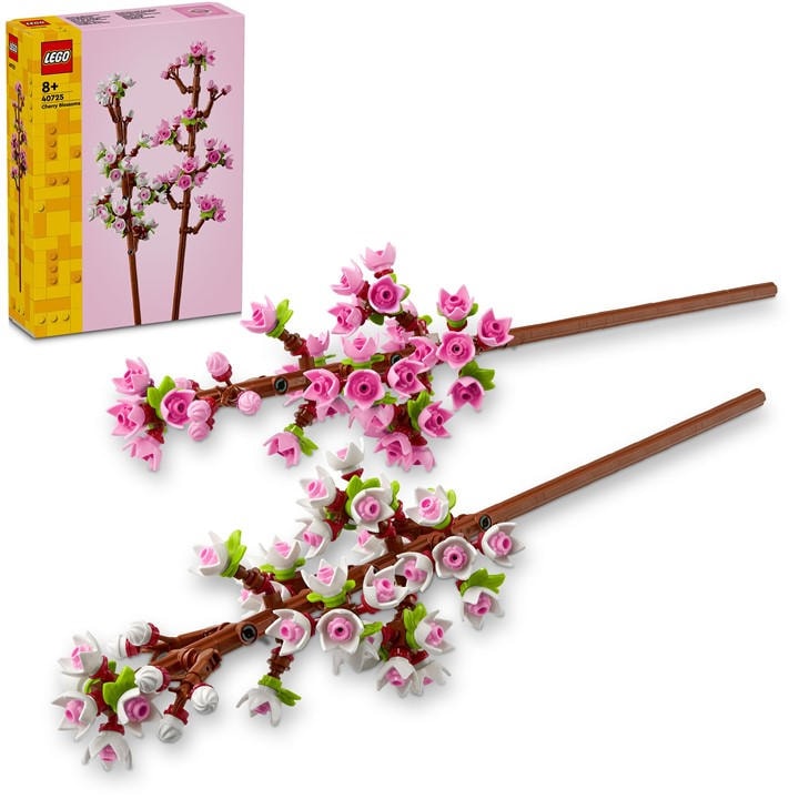 Lego Unisex Black 40725 Cherry Blossoms