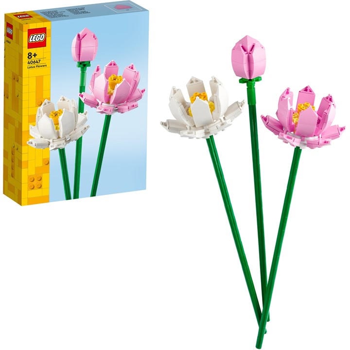 Lego  White Creator 40647 Lotus Flowers, Sports Direct