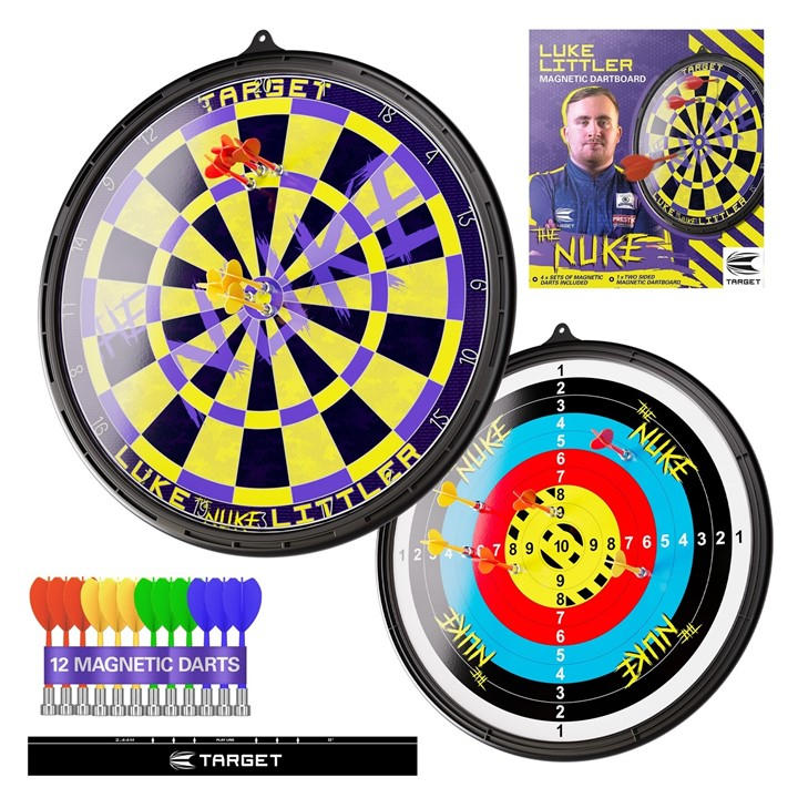 Target Darts   Luke Littler Magnetic Dartboard, Sports Direct