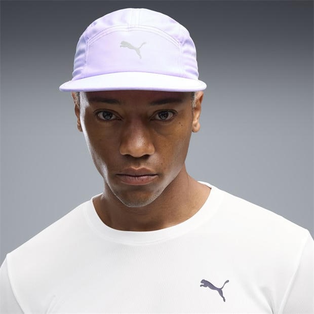 Light Lavender - Puma - 5 Panel Running Cap