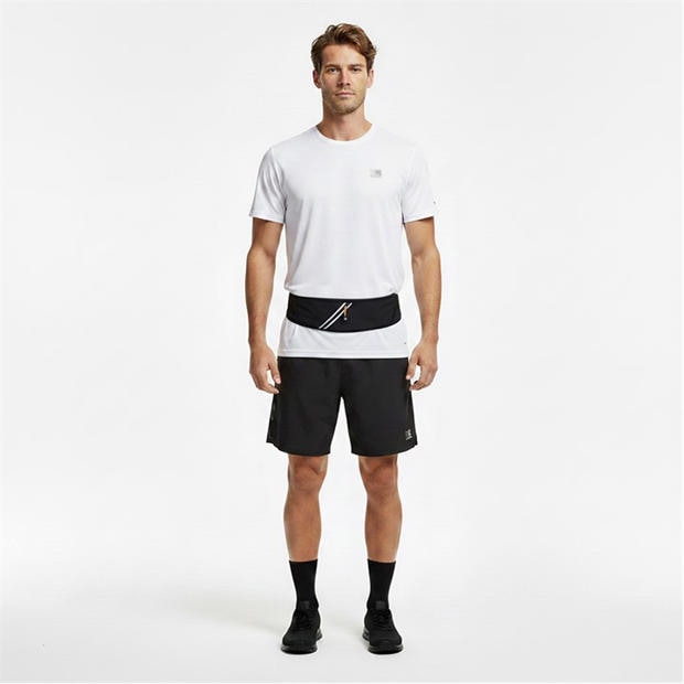 Black/Orange - Karrimor - Scout Lightweight Breathable Reflective Waist Running Belt