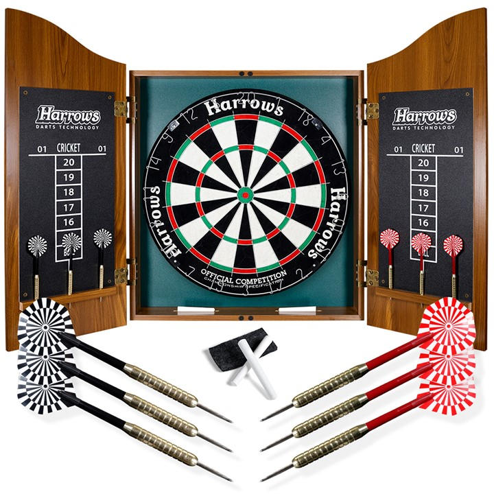 Harrows Darts   Pro Choice Dartboard Set in Size Adults, Sports Direct