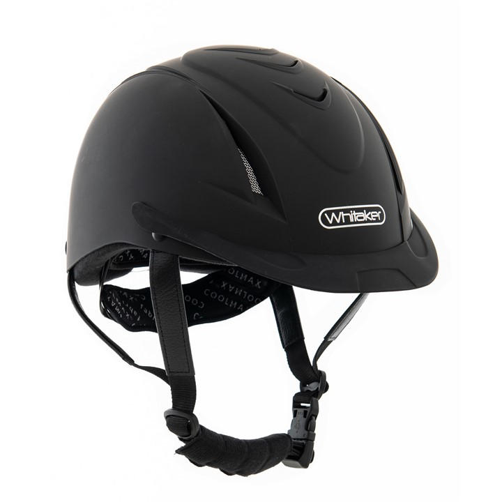 John Whitaker Unisex Black Whitaker New Rider Generation Horse Riding Helmet 52-56Cm