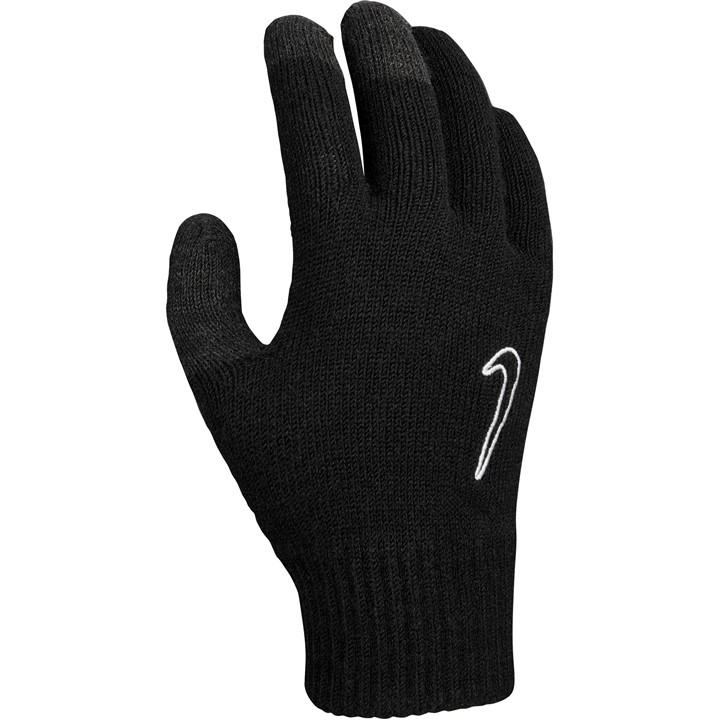 Nike  Black Knit Grip Gloves in Size M, Sports Direct