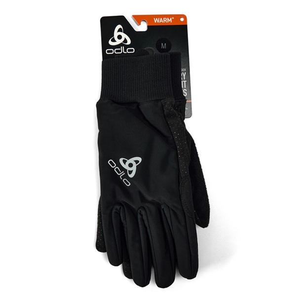 Черно - Odlo - Finnfjord Warm Ski Gloves