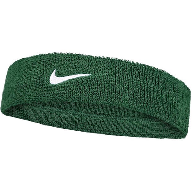 Green/White - Nike - Swoosh Headband