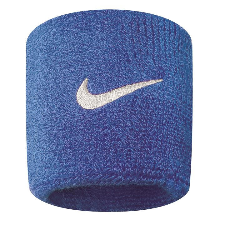 Nike  Blue Swoosh Wristband 2 Pack, Sports Direct