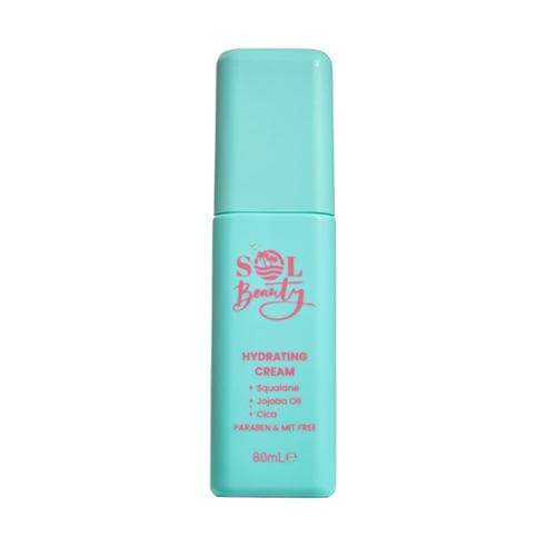Sol Beauty - 80ml Hydrating Cream with Squalane Jojoba Oil Cica