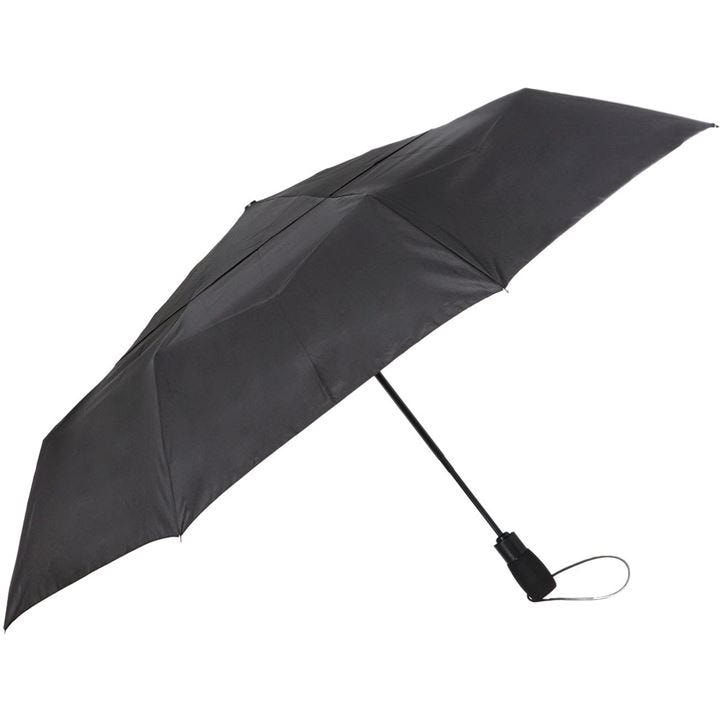 Fulton Umbrellas Black Tornado Umbrella, Sports Direct