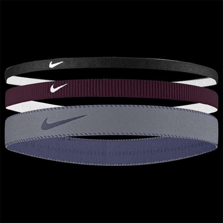 Nike   Flex Mixed Width Headbands (3 Pack) in Size Ladies, Sports Direct
