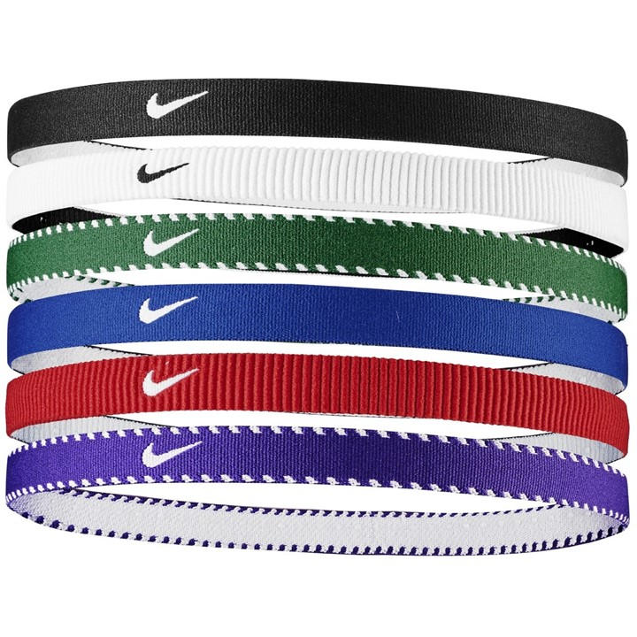 Nike  Blue Flex Headbands (6 Pack) in Size Ladies, Sports Direct
