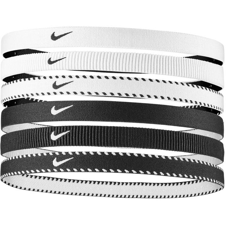 Nike  Black Flex Headbands (6 Pack), Sports Direct