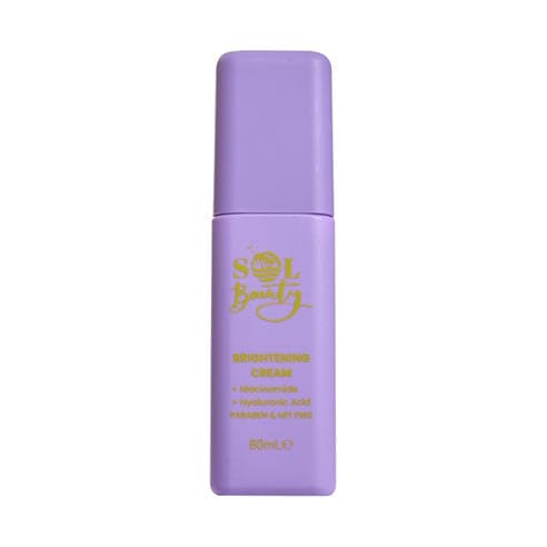 Sol Beauty - 80ml Brightening Cream with Niacinamide and Hyaluronic Acid