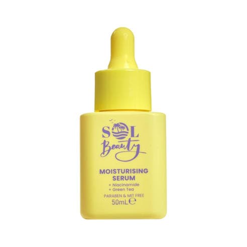 Sol Beauty - 50ml Moisturising Serum with Niacinamide & Green Tea