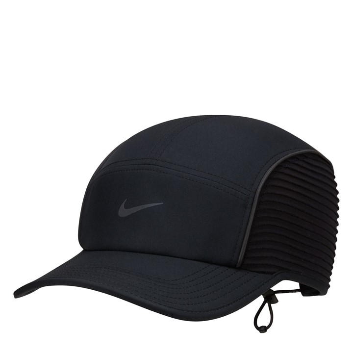 Nike  Black Dri-Fit Adv Fly Unstructured Aerobill Aeroadapt Cap in Size M - L, Sports Direct