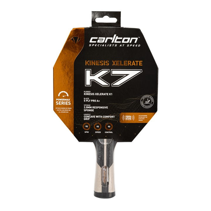 Carlton   Kinesis Xelerate K7 Table Tennis Bat , Sports Direct