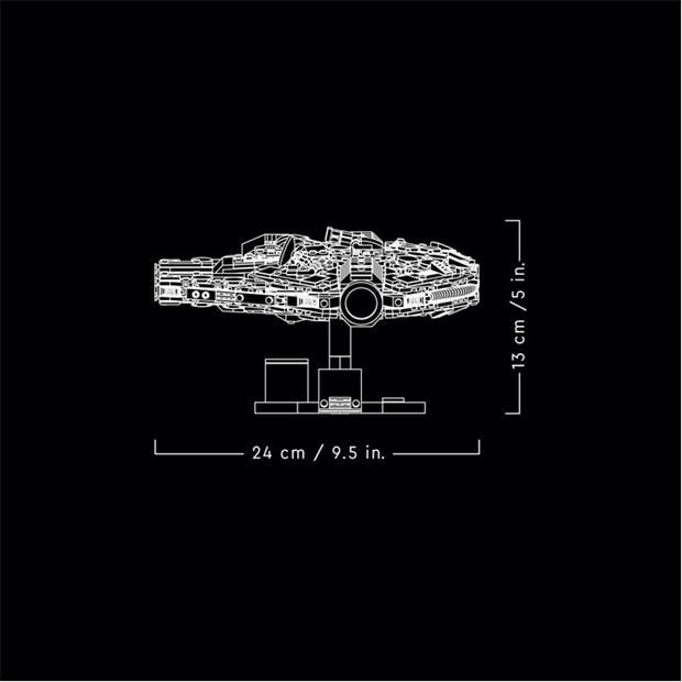 Multi Format and Universal - LEGO - Star Wars 75375 Millennium Falcon