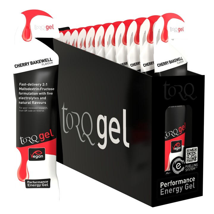 Torq  Red Energy Gel (15X 45G) in Size 15 x 45g, Sports Direct