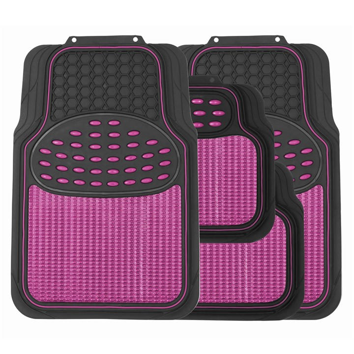 Streetwize  Pink Think 4Pce Revelation Mat in Size 4Pcs, Sports Direct