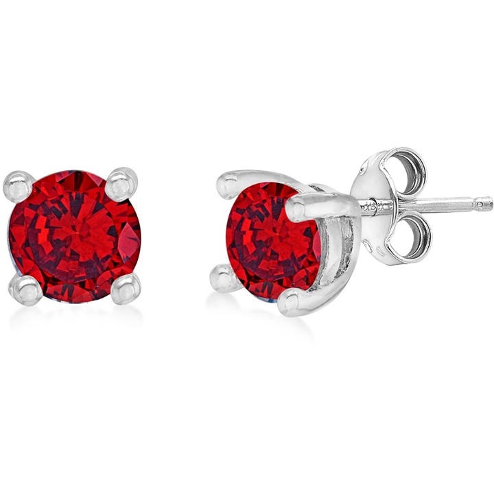 Be You Women's Silver Birthstone Studs in Size 36A, Sports Direct