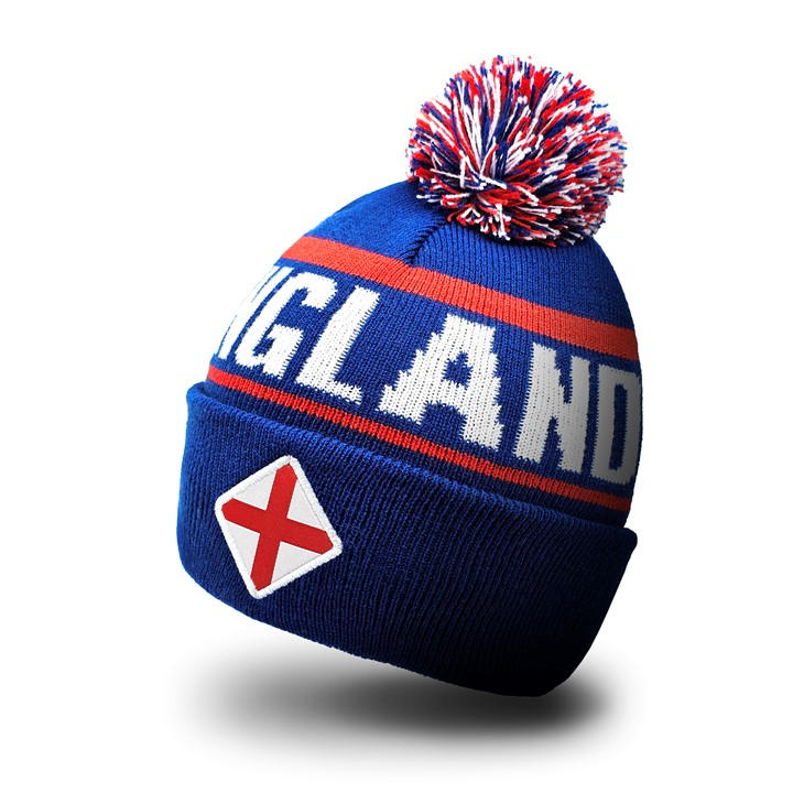 Team Men's Blue Rugby Beanie  in Size Mens, Sports Direct