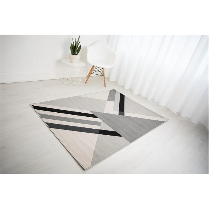 Rugstyle  Grey Balletto 186B in Size 120x170cm, Sports Direct