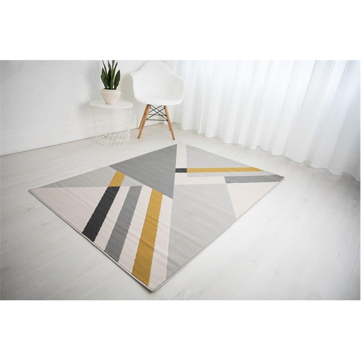 Rugstyle  Grey Balletto 186B in Size 120x170cm, Sports Direct