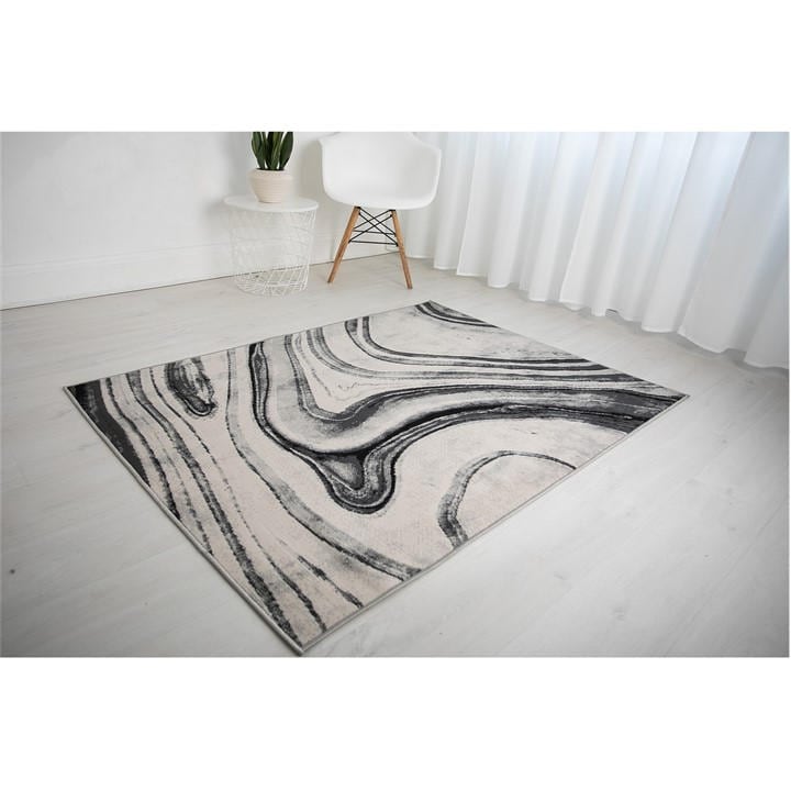 Rugstyle  Anthra/Grey Balletto 18Ba in Size 120x170cm, Sports Direct