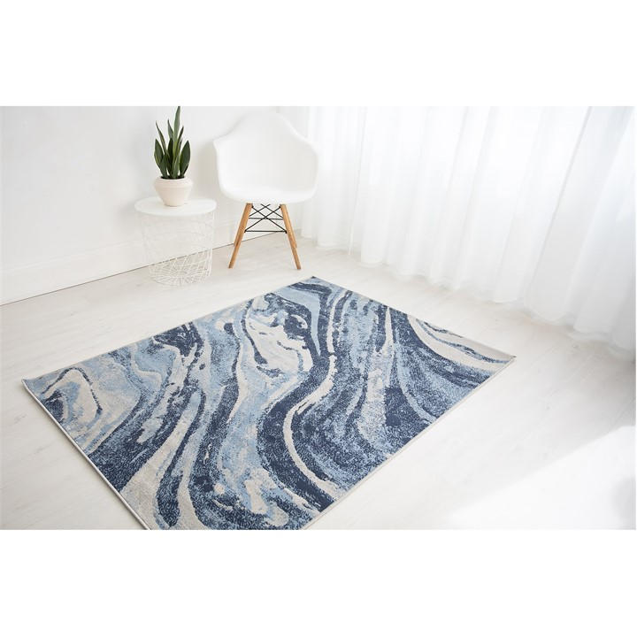 Rugstyle  Blue Balletto 21Ea in Size 120x170cm, Sports Direct