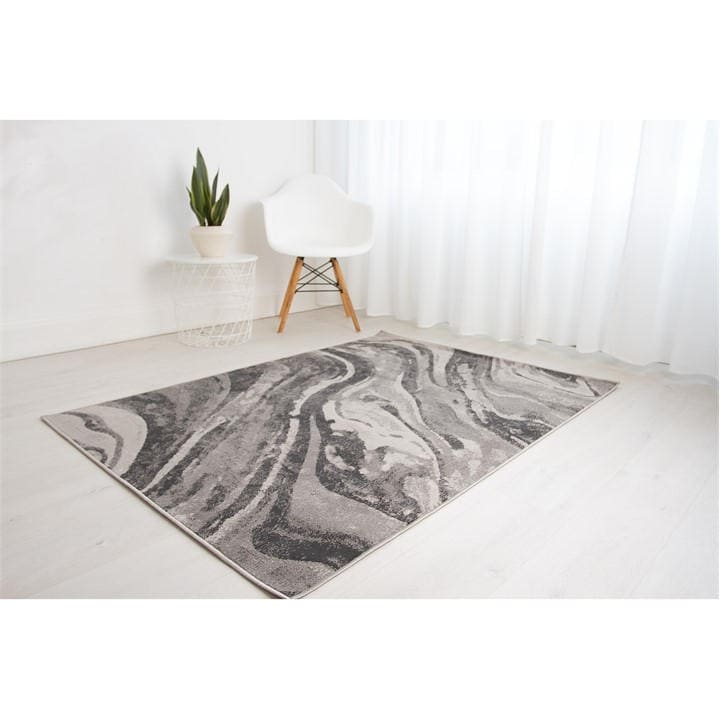 Rugstyle  Grey/Anthra Balletto 21Ea in Size 120x170cm, Sports Direct