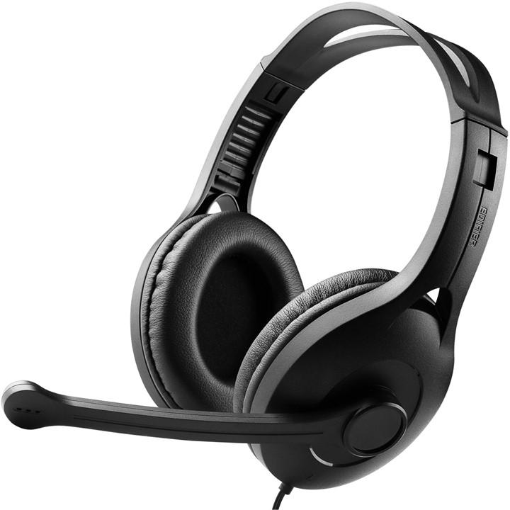 Edifier  Black K800 Usb Wired Pc Computer Headset, Sports Direct