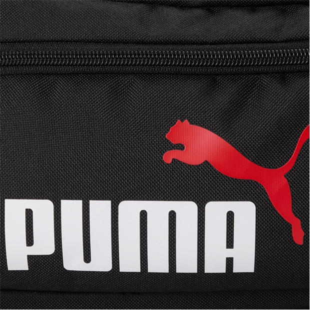 Black/White/Red - Puma - Men's Phase Wash Bag