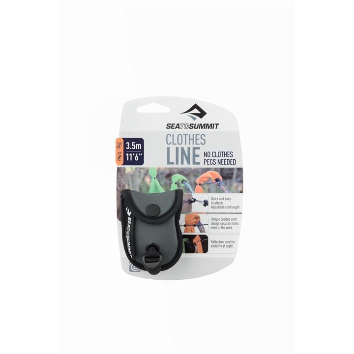 Sea To Summit Unisex Black Sum Clothesline 00