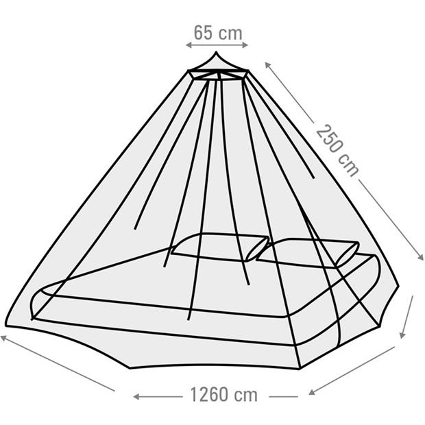 White - Abbey Camp - Mosquito Net 2-Person Borneo-1260