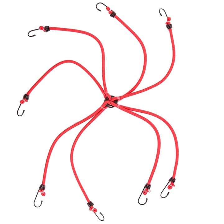 Dekton  Red 6 Arm Spider Bungee Cord, Sports Direct