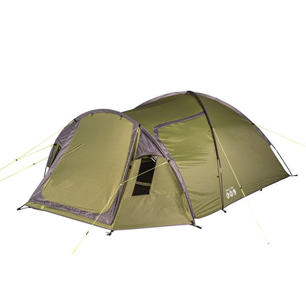 Green - Gelert - Ottawa 3-Person Water Resistant Adventure Tent