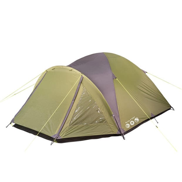 Green - Gelert - Rocky 4 Person Dome Tent
