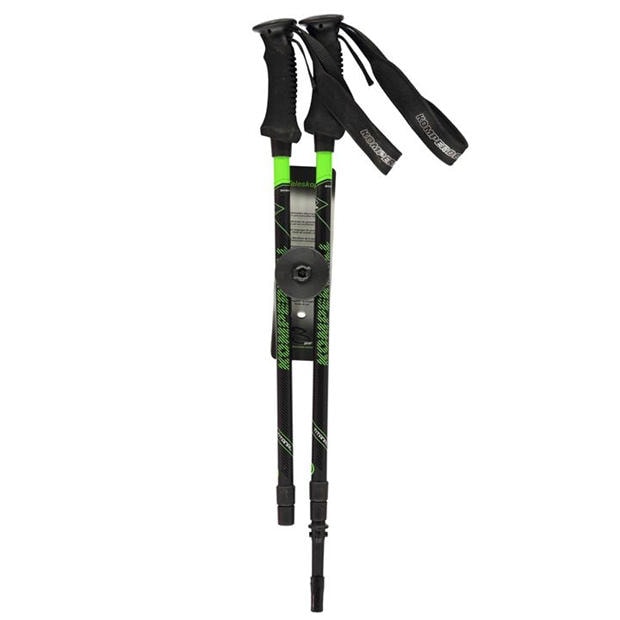 Black/Green - Komperdell - Titan TL Walking Poles Mens