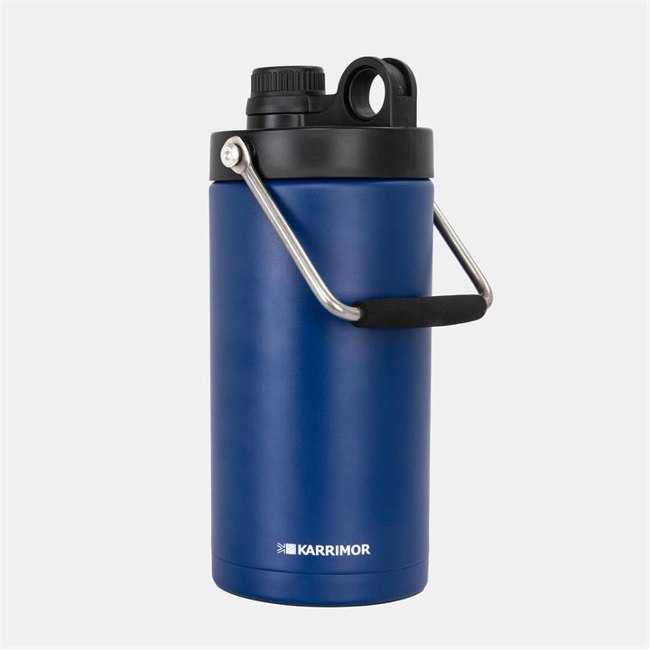 Karrimor  Blue 1.9L Stainless Steel Flask, Sports Direct