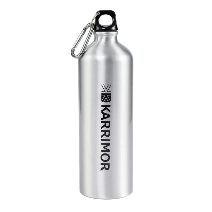 Karrimor  Silver Aluminium Water Bottle 1L, Sports Direct