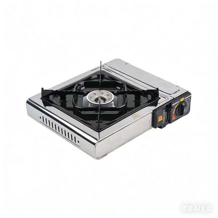 Gelert  Silver Portable Gas Stove, Sports Direct